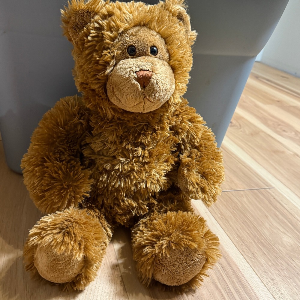 Build A Bear Plush Toy Kids 18in Honey Cinnamon Brown Shaggy Vintage 1990s Bear